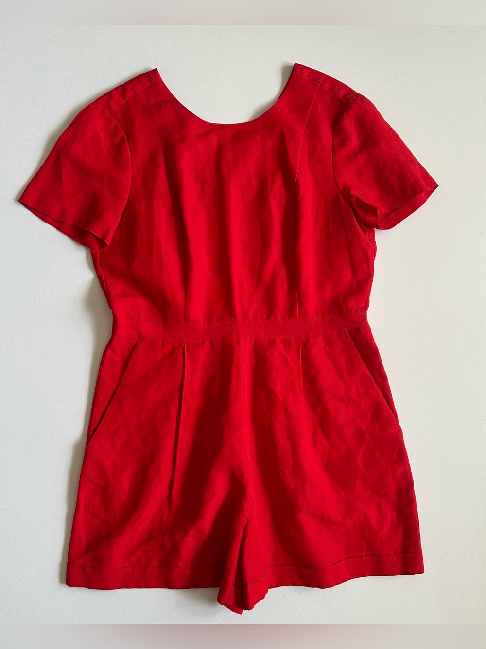 Banana Republic Res Limen Blend Romper Size 12